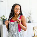 Railroad Stripe Overalls