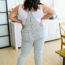 Railroad Stripe Overalls