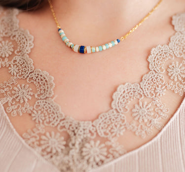 Sweet Stacks Beaded Necklace