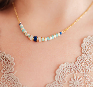 Sweet Stacks Beaded Necklace