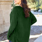 Basic Bae Full Size Ribbed Round Neck Long Sleeve Knit Top Womens Long Sleeve Shirt   