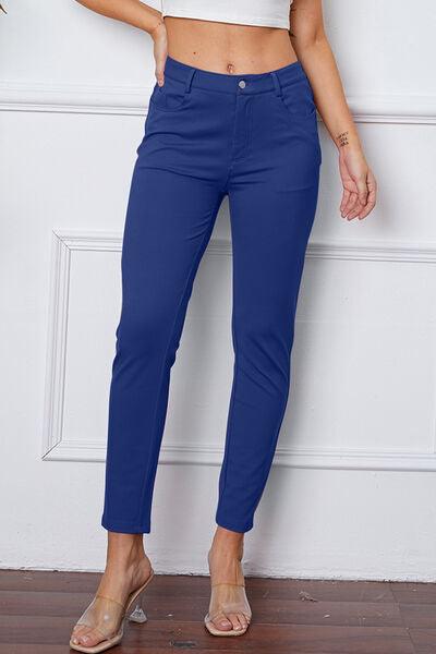 StretchyStitch Pants by Basic Bae - Three Mad Hatters Mercantile 