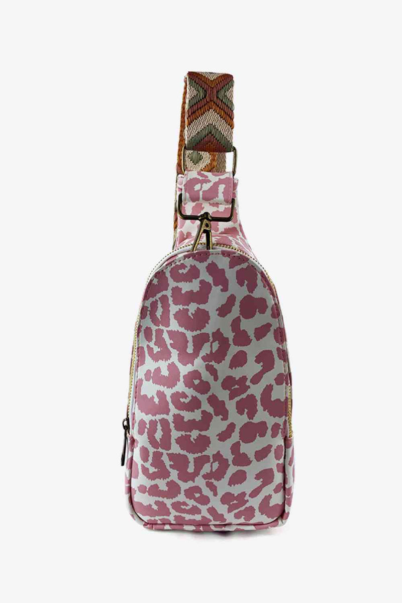 Printed PU Leather Sling Bag Sling Bag   