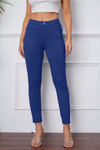 StretchyStitch Pants by Basic Bae - Three Mad Hatters Mercantile 
