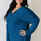 Basic Bae Full Size Ribbed Half Button Long Sleeve T-Shirt Womens Long Sleeve Shirt   