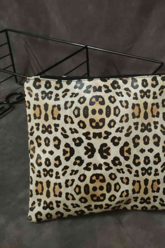 Leopard PU Leather Clutch Clutch   