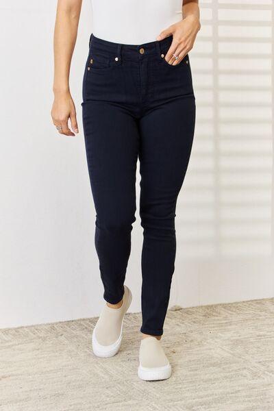 Judy Blue Makaelah Tummy Control Skinny Jeans - Three Mad Hatters Mercantile 