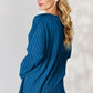 Basic Bae Full Size Ribbed Half Button Long Sleeve T-Shirt Womens Long Sleeve Shirt   