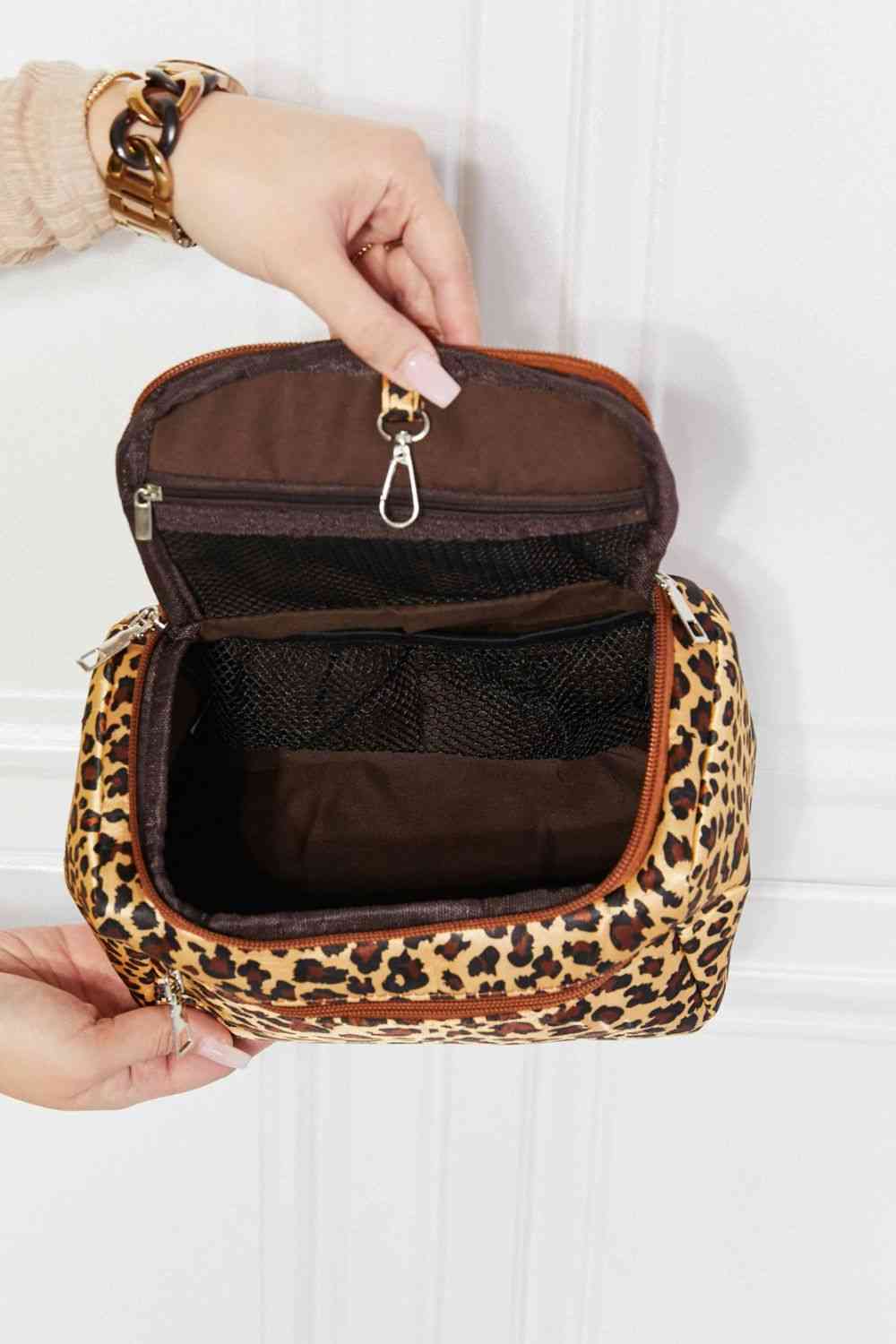 Printed Makeup Bag with Strap Make Up Bag   