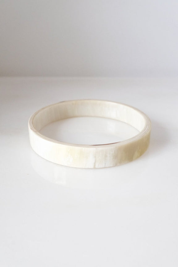 Tron Buffalo Horn Minimalist Bangle Bracelet (1pc) Bracelet   