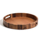 Aalong Round Serving Tray Wooden Serving Tray   