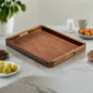 Aalborg Rectangle Serving Tray Rectangle Wooden Serving Tray   