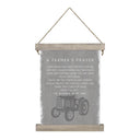 Farmers Prayer Hanging Canvas