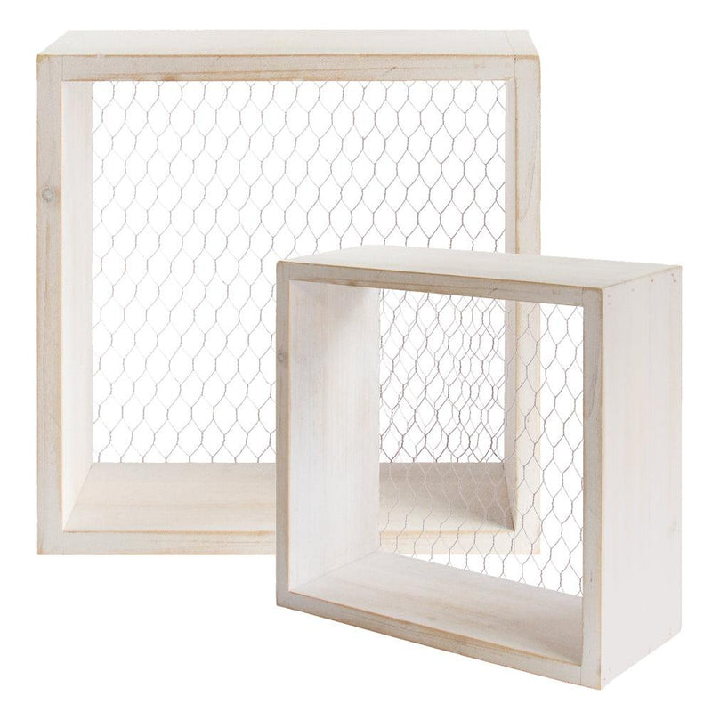 Farmhouse Box Shelf - Box Set - Three Mad Hatters Mercantile 