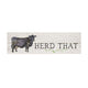 Herd That Wood Sign wood sign   