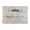 Dirt Road Memories Sign