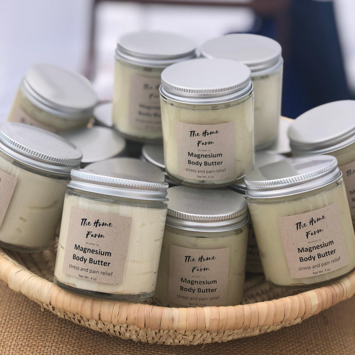 Magnesium Body Butter - Three Mad Hatters Mercantile 