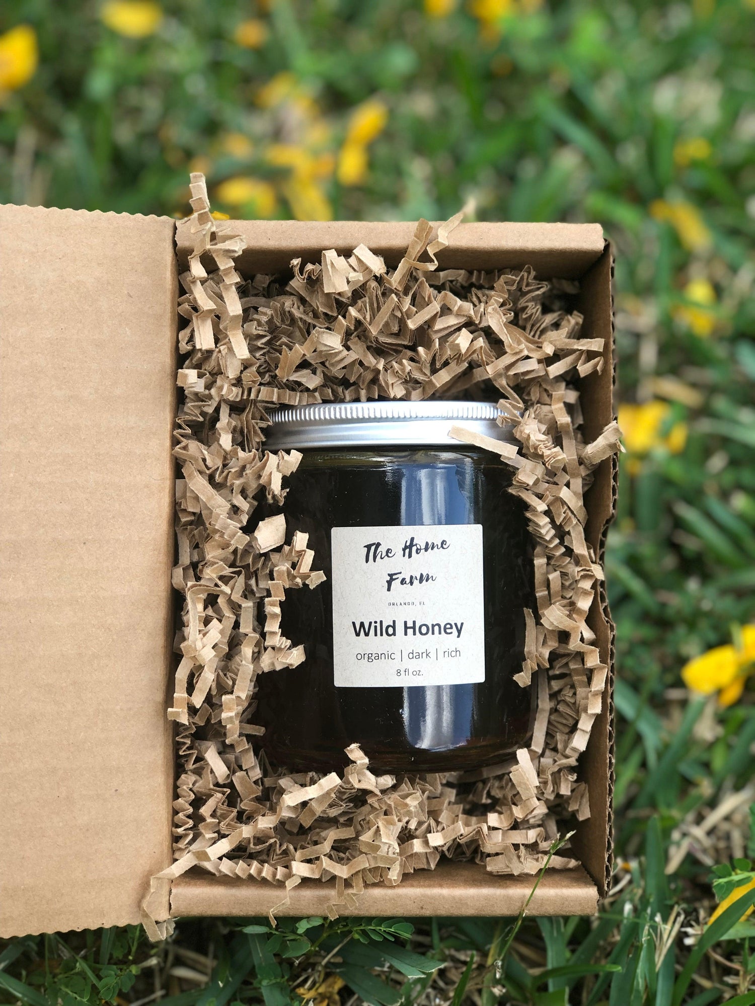Organic Wild Honey - Three Mad Hatters Mercantile 